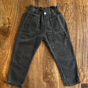 Zara Kids Corduroy Pants - Dark Gray